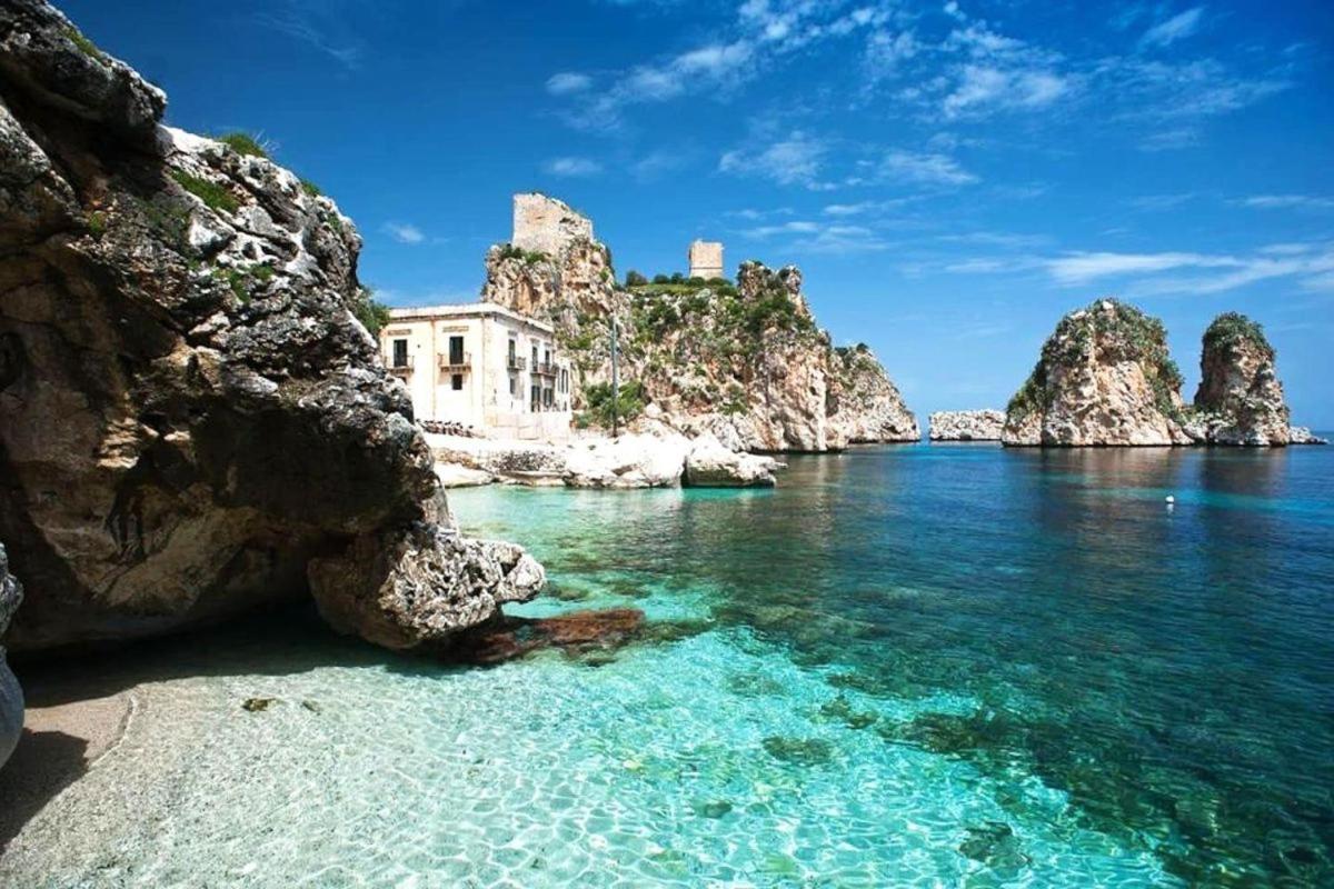 Villa Laurum - Giardino Degli Allori - Castellammare Del Golfo - Scopello Exteriér fotografie